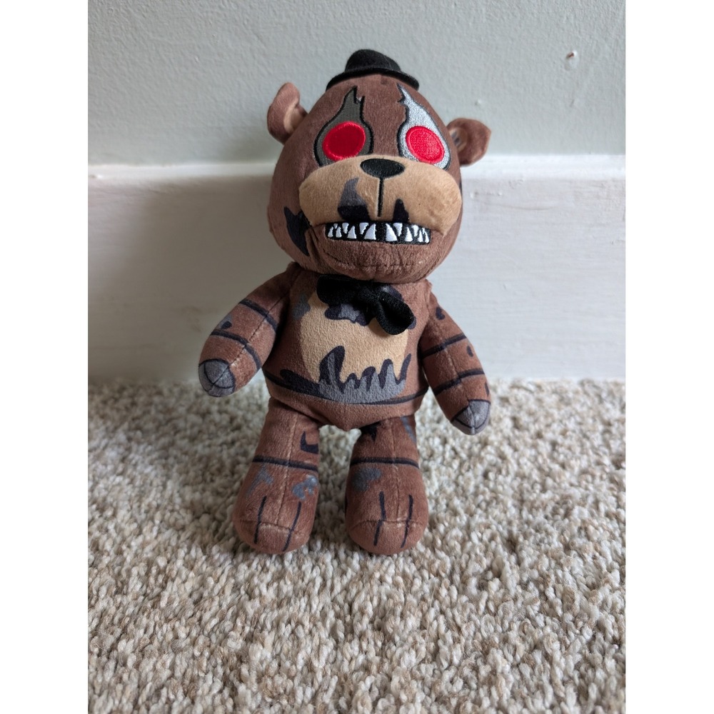 Five Nights at Freddys Plush Stuffed Animal 7in Brown Nightmare Freddy Bear 2024
